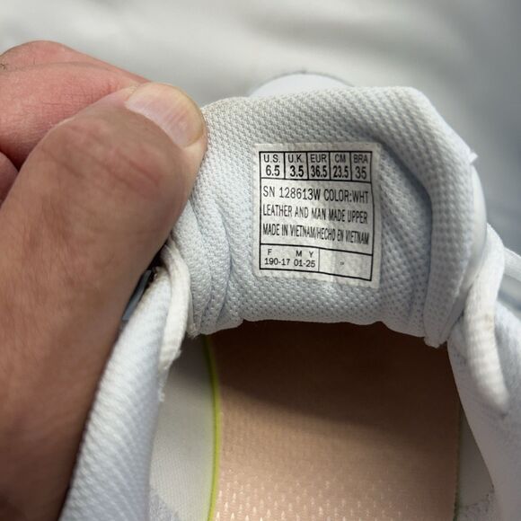 Skechers Go Run White Athletic Running Shoes Women SZ 6.5 - Picture 11 of 12